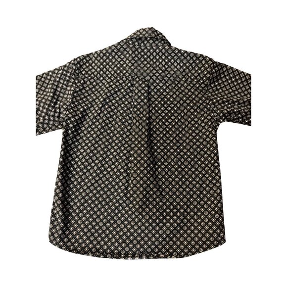 Cinch Western Shirt Toddler Boy 3T Black Brown Long Sleeve Button Down - Picture 5 of 14